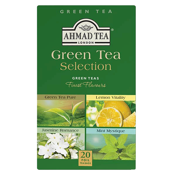 Ahmad Tea Green Tea Selection 20 alu sáčků Ahmad Tea Oficiální