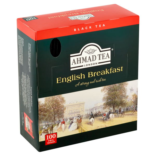 Ahmad Tea | English Breakfast | 100 Alu Sáčků - Ahmad Tea - Oficiální ...