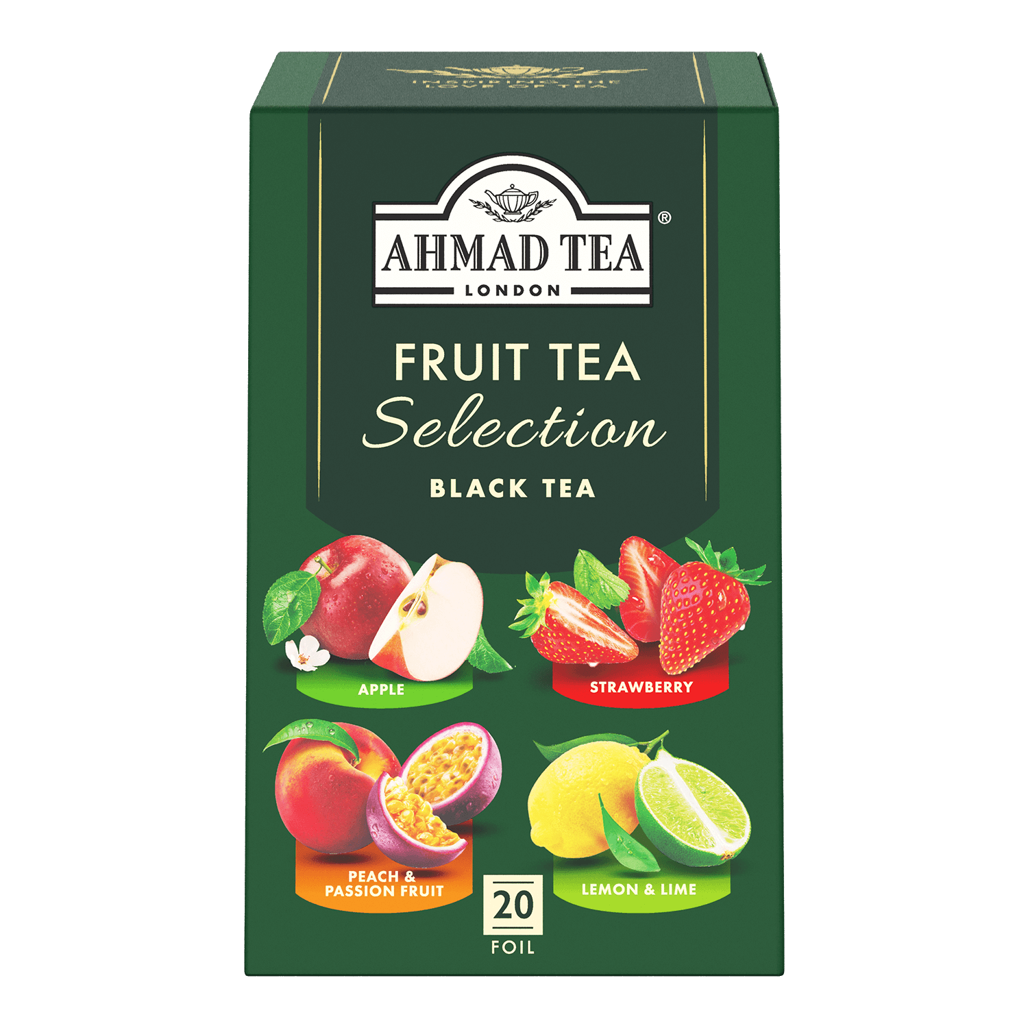 Ahmad Tea | Fruit Tea Selection | 20 alu sáčků