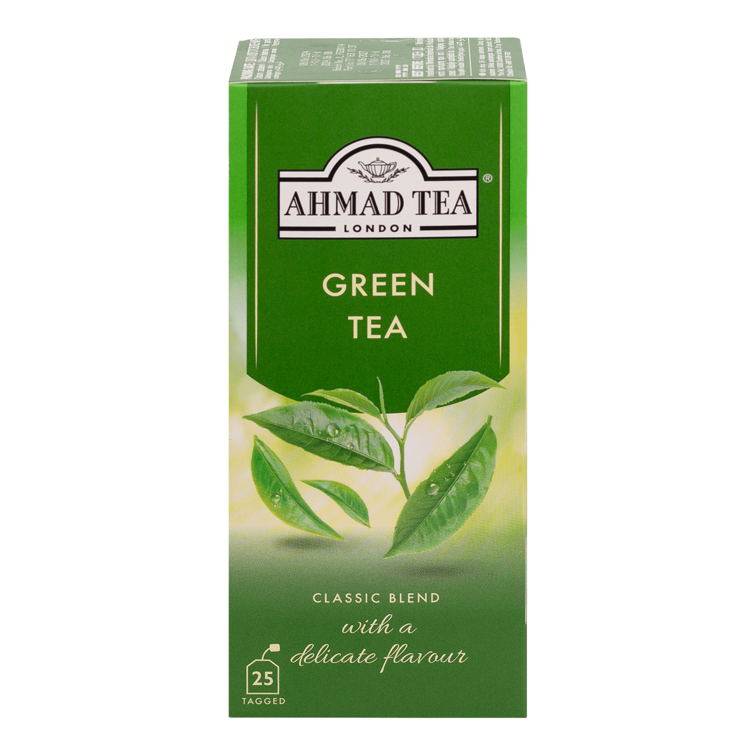 Ahmad Tea | Green Tea | 25 sáčků (s úvazkem)