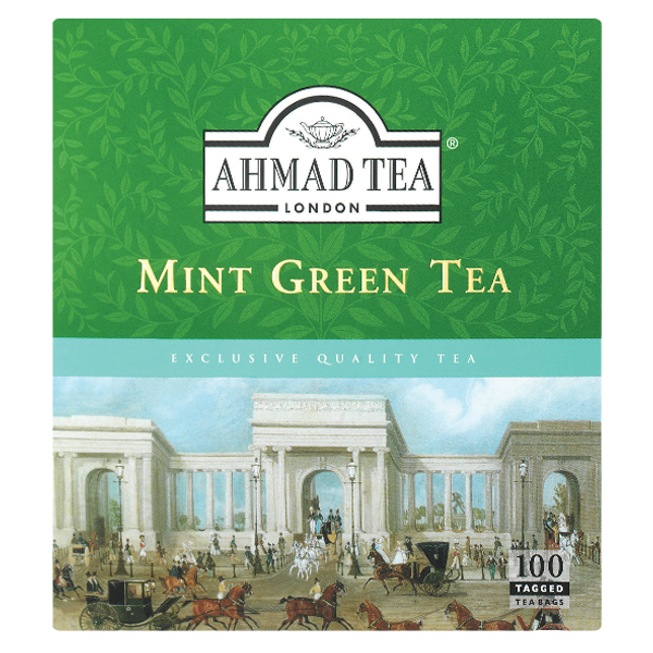 Ahmad Tea Mint Green Tea Sypaný 100 G Ahmad Tea Oficiální Obchod